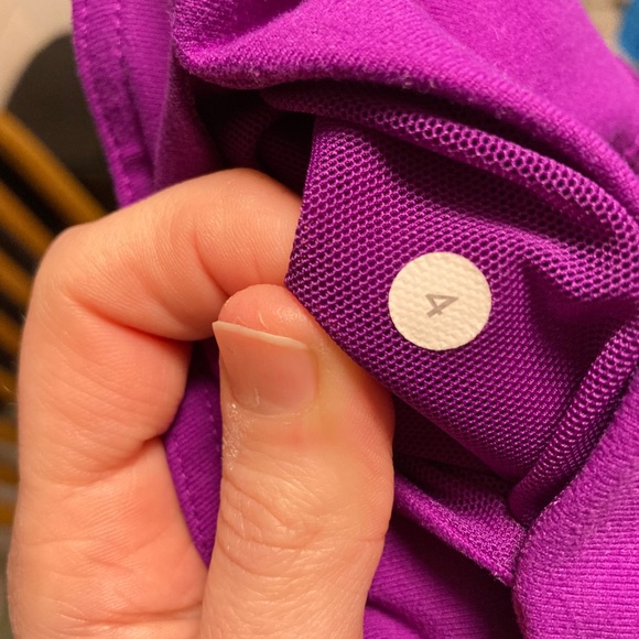 Violet Purple Medium Rise Wunder Under Leggings - Picture 6 of 7